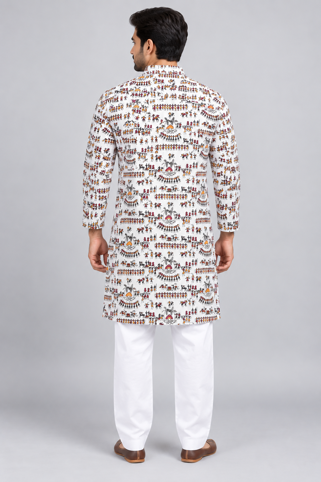 Premium Cotton Printed Kurta Pajama Set