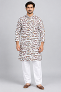 Premium Cotton Printed Kurta Pajama Set