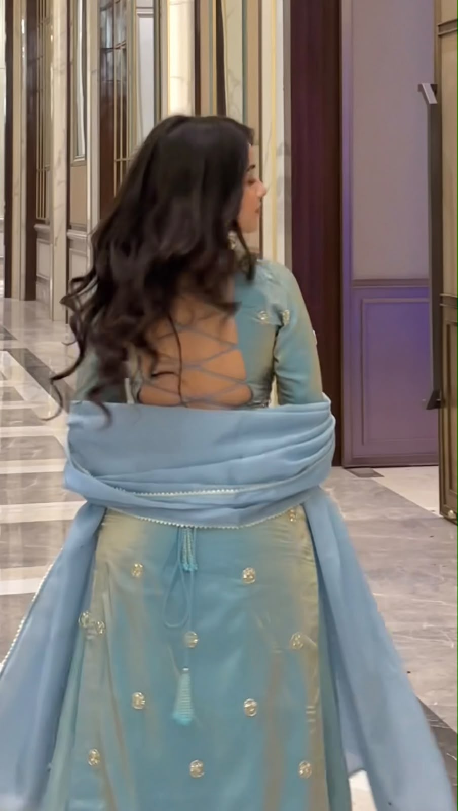 Fancy Silk Top Plazo with Dupatta