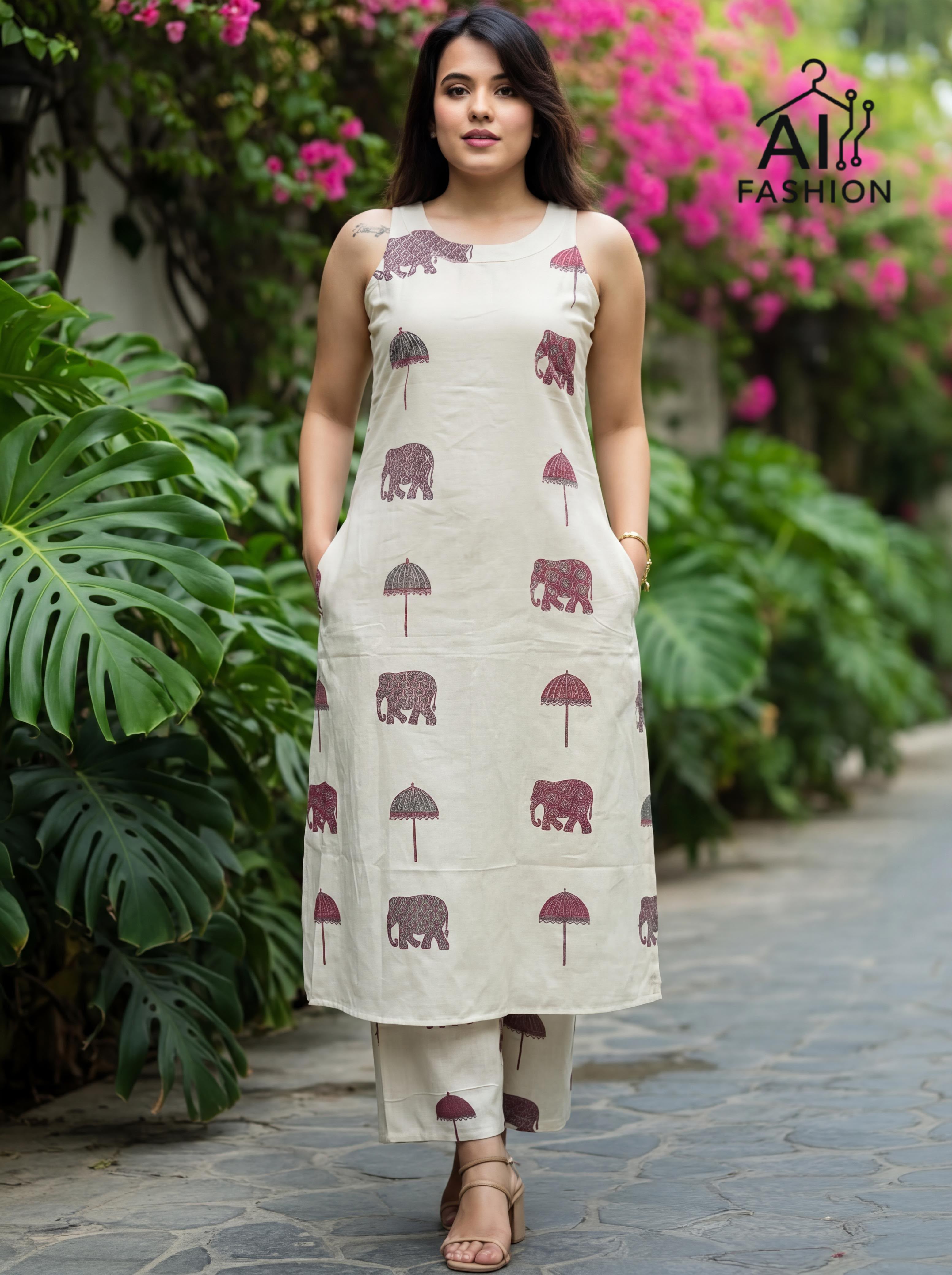 Long Kurti with pant