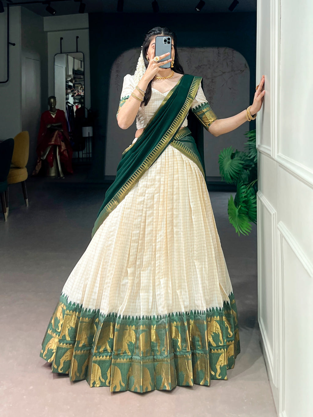 Lehenga Blouse with dupatta