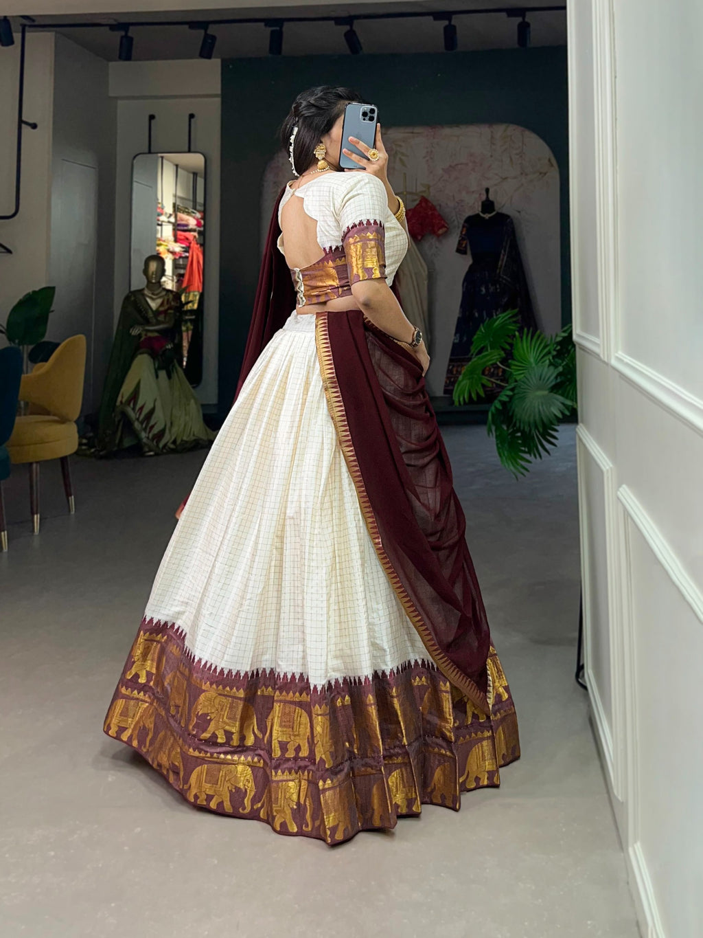 Lehenga Blouse with dupatta