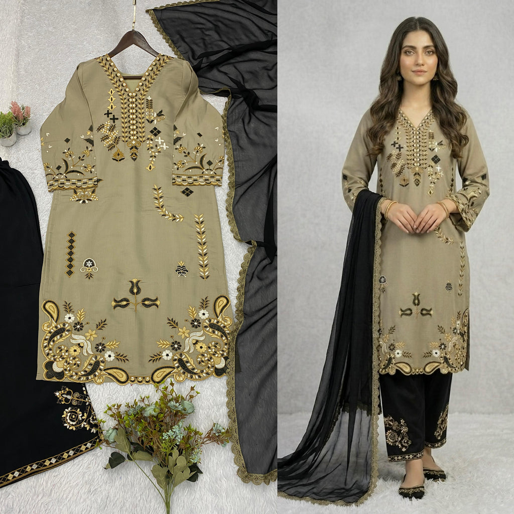 Pakistani plazo suit