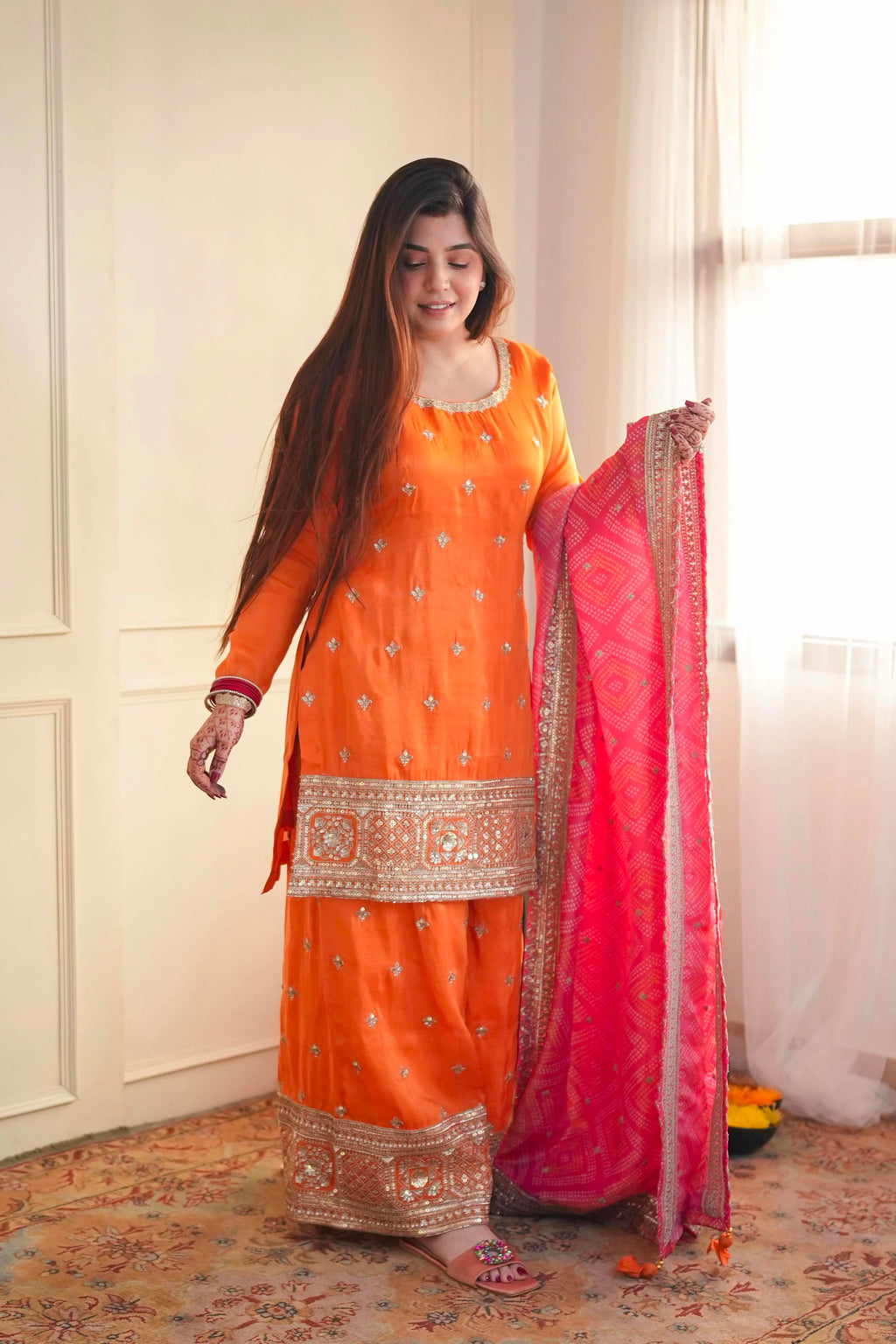 Palzoo suit with Duppata