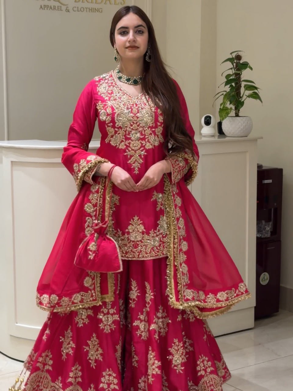 Elegance Top Plazo With Dupatta