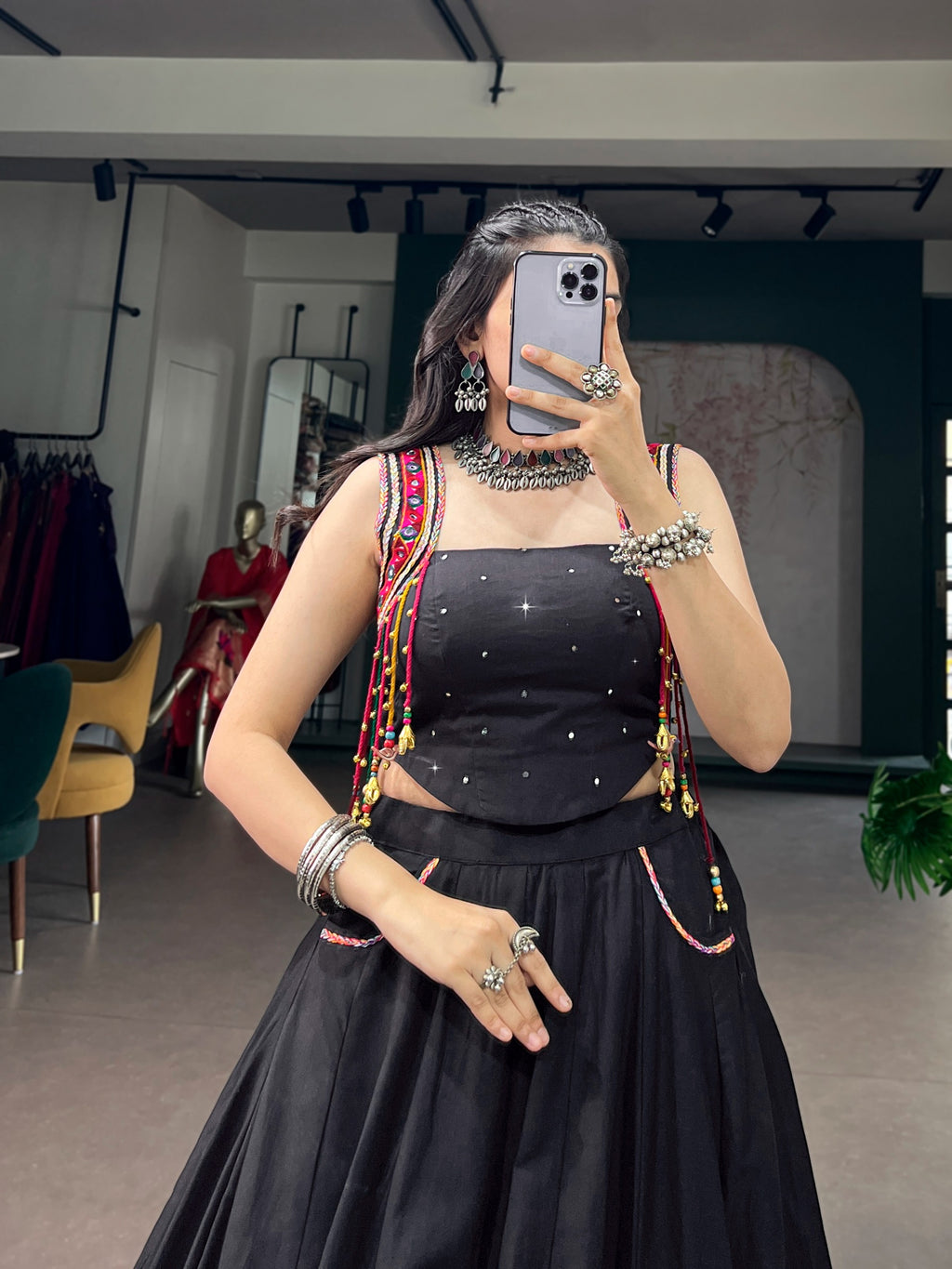 Pure Cotton Lehenga And Blouse