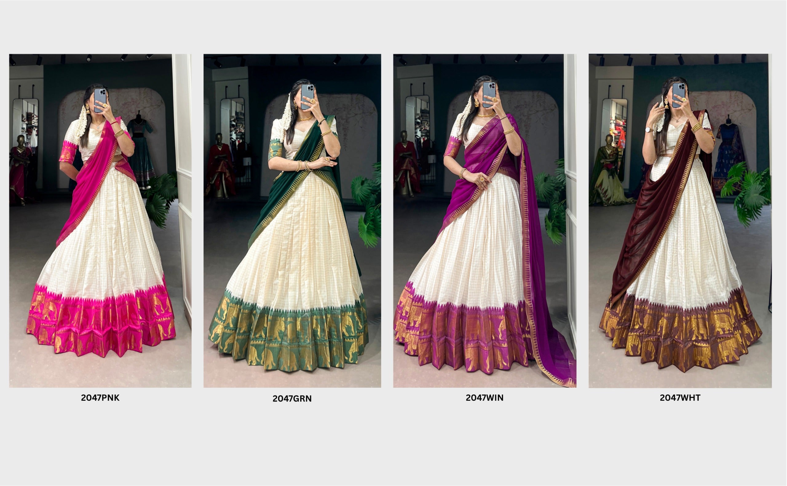 Lehenga Blouse with dupatta