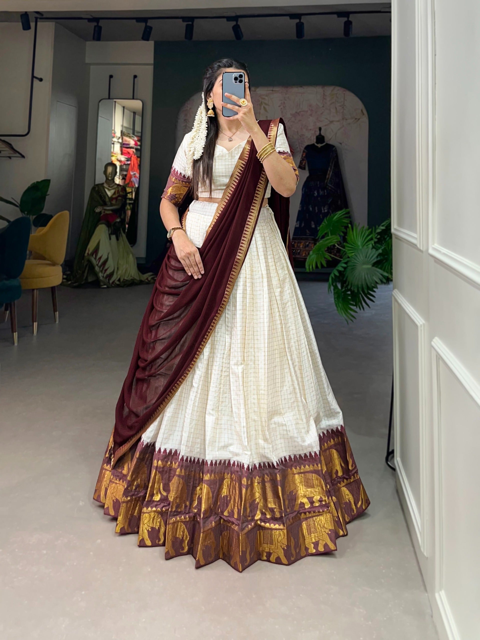 Lehenga Blouse with dupatta