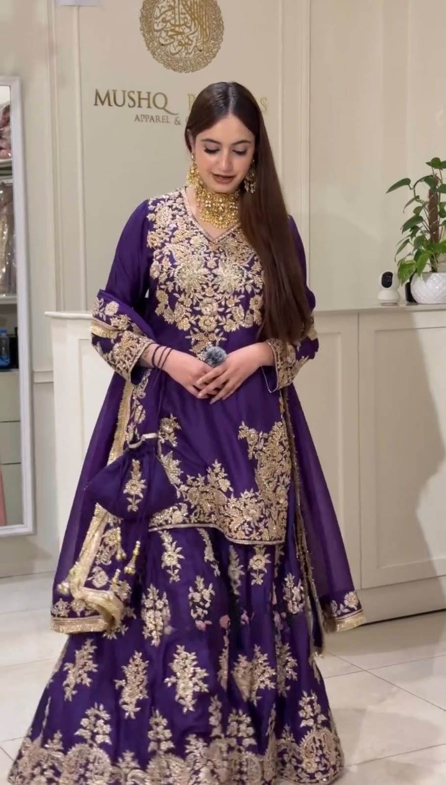 Elegance Top Plazo With Dupatta