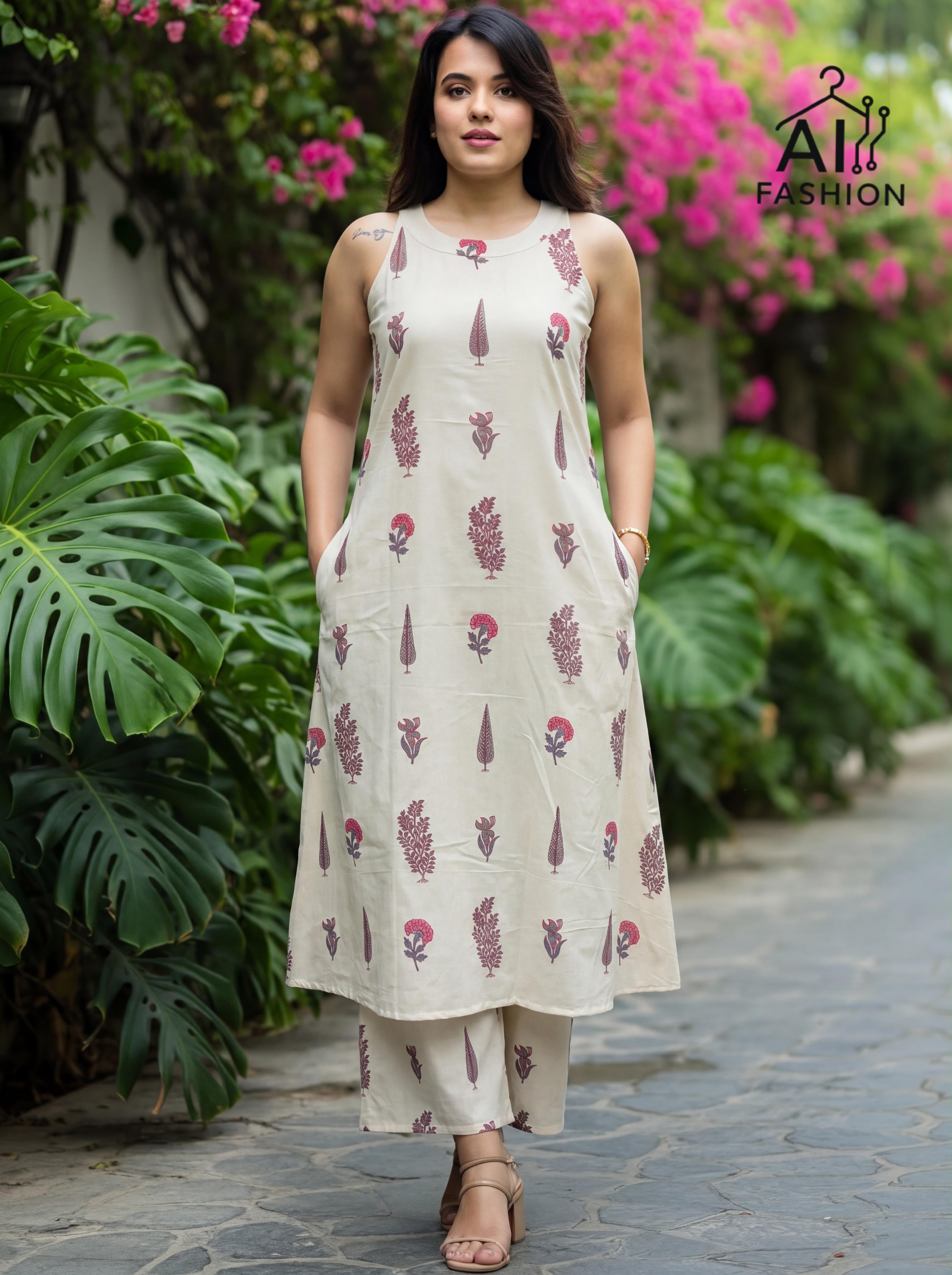 Long Kurti with pant