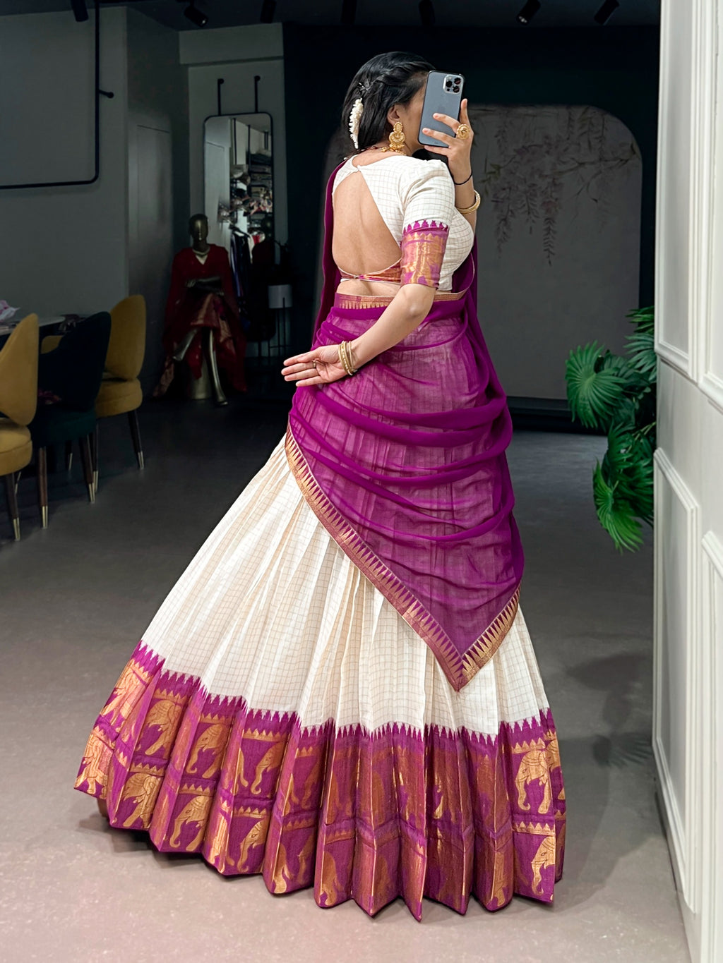 Lehenga Blouse with dupatta