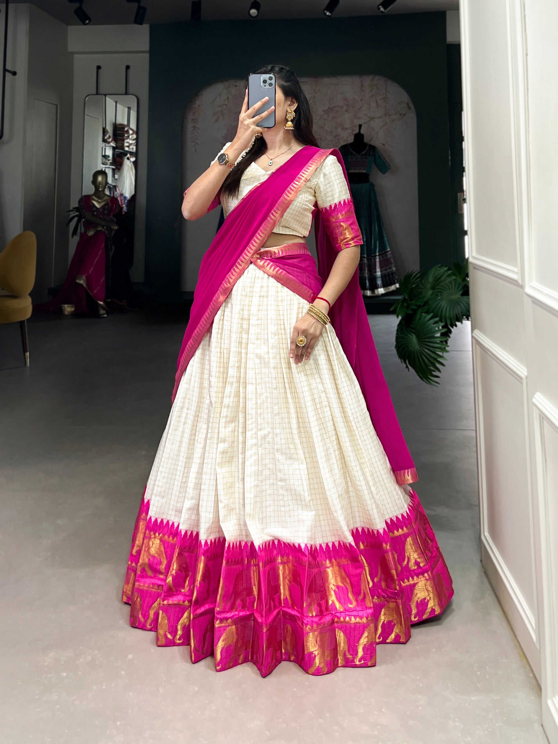 Lehenga Blouse with dupatta
