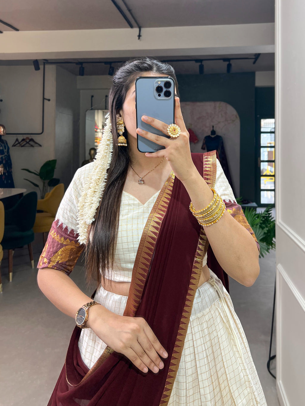 Lehenga Blouse with dupatta