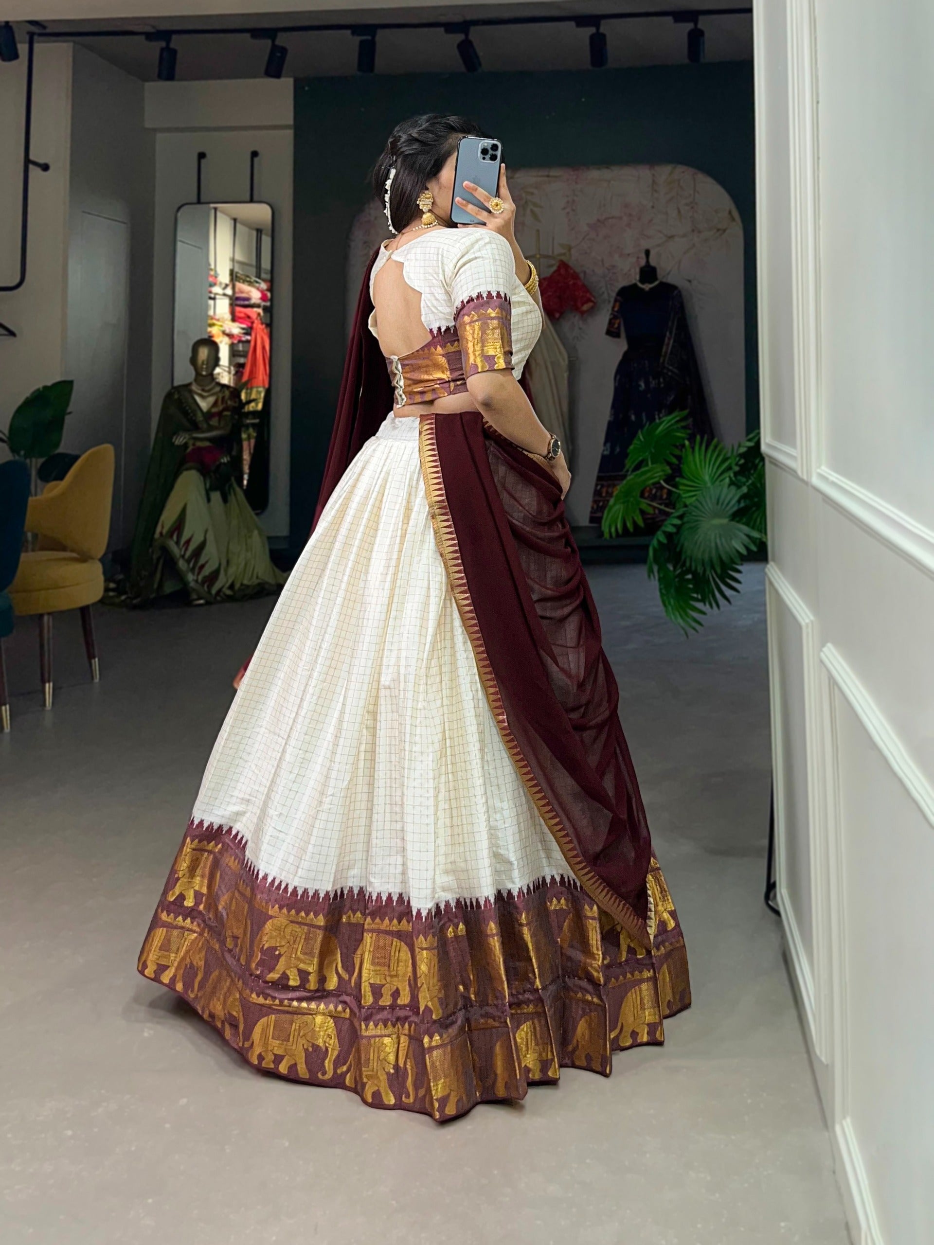 Lehenga Blouse with dupatta