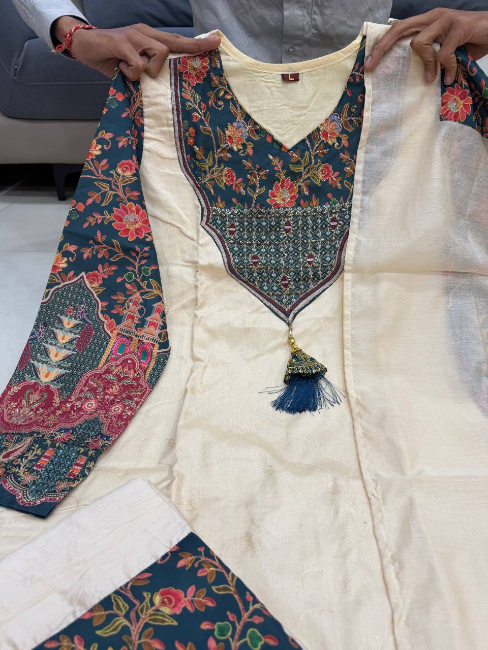 Pure Banarasi Suit Set