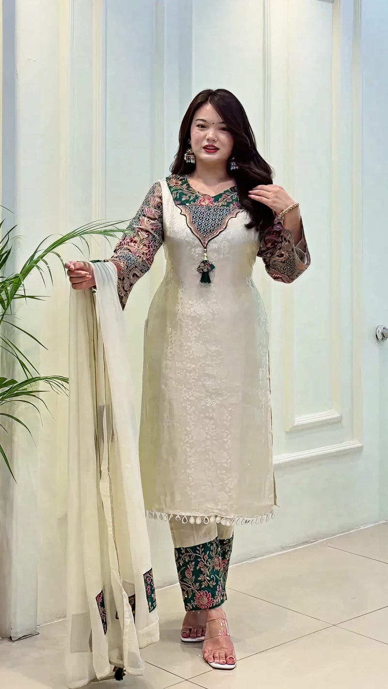 Pure Banarasi Suit Set