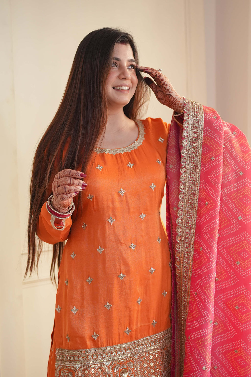 Palzoo suit with Duppata