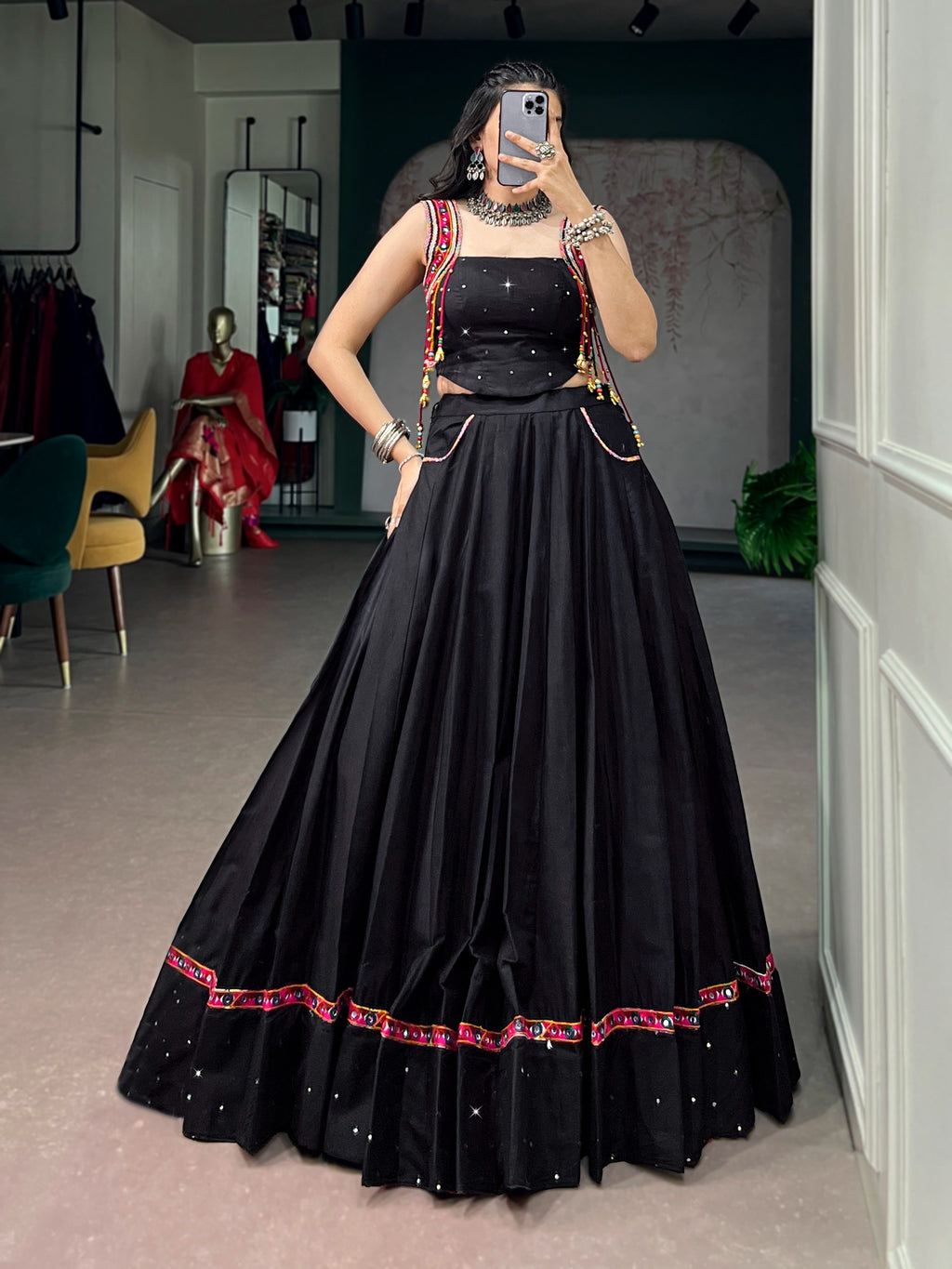 Pure Cotton Lehenga And Blouse