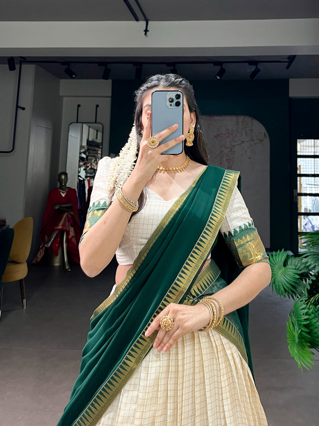 Lehenga Blouse with dupatta