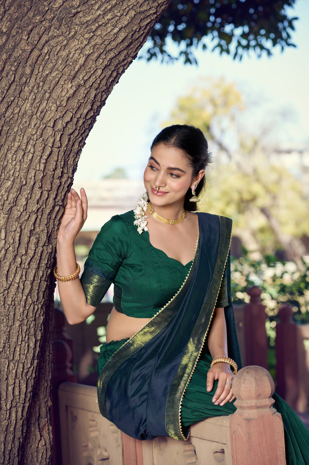 Lehenga blouse with dupatta