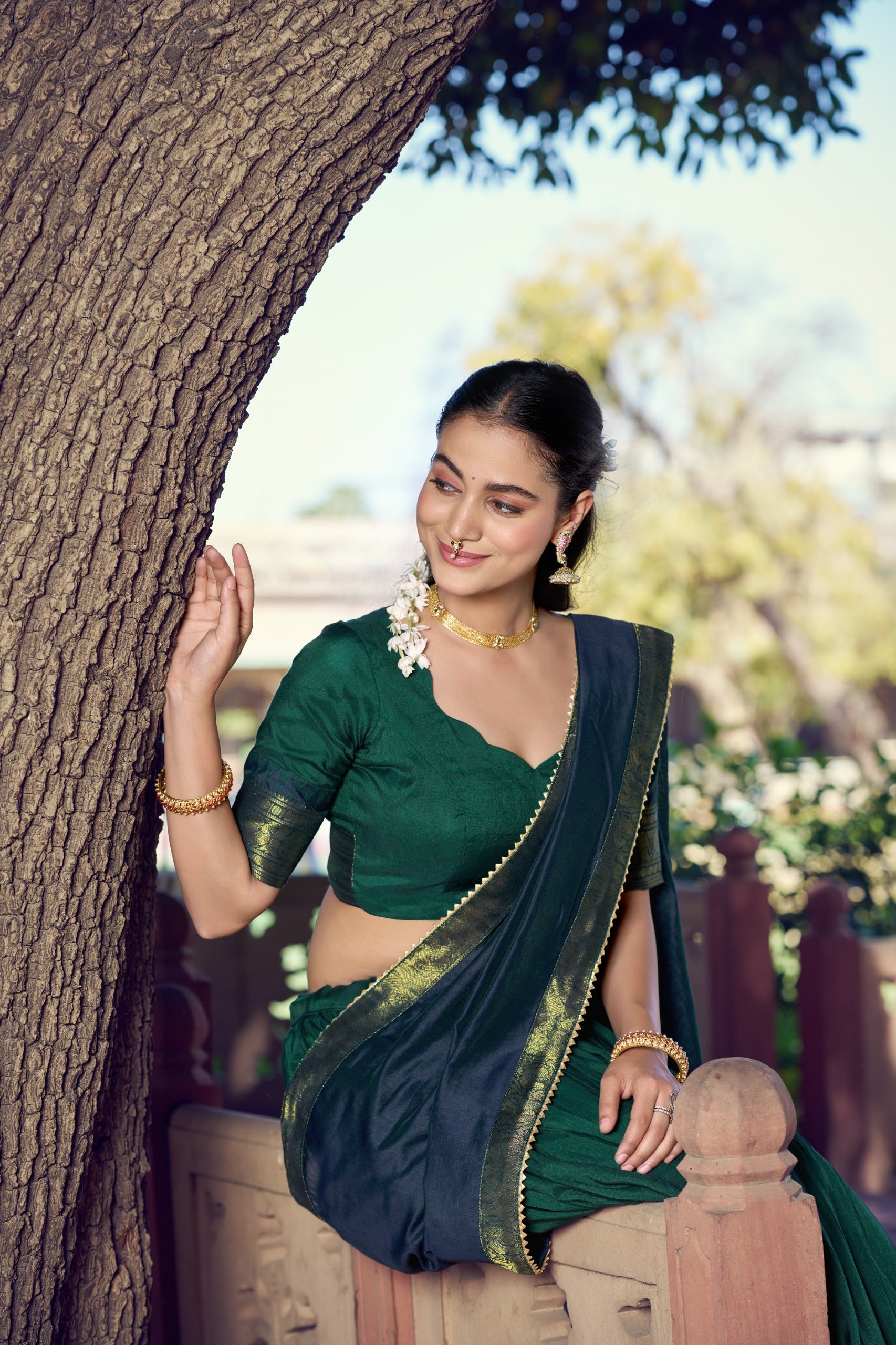 Lehenga blouse with dupatta