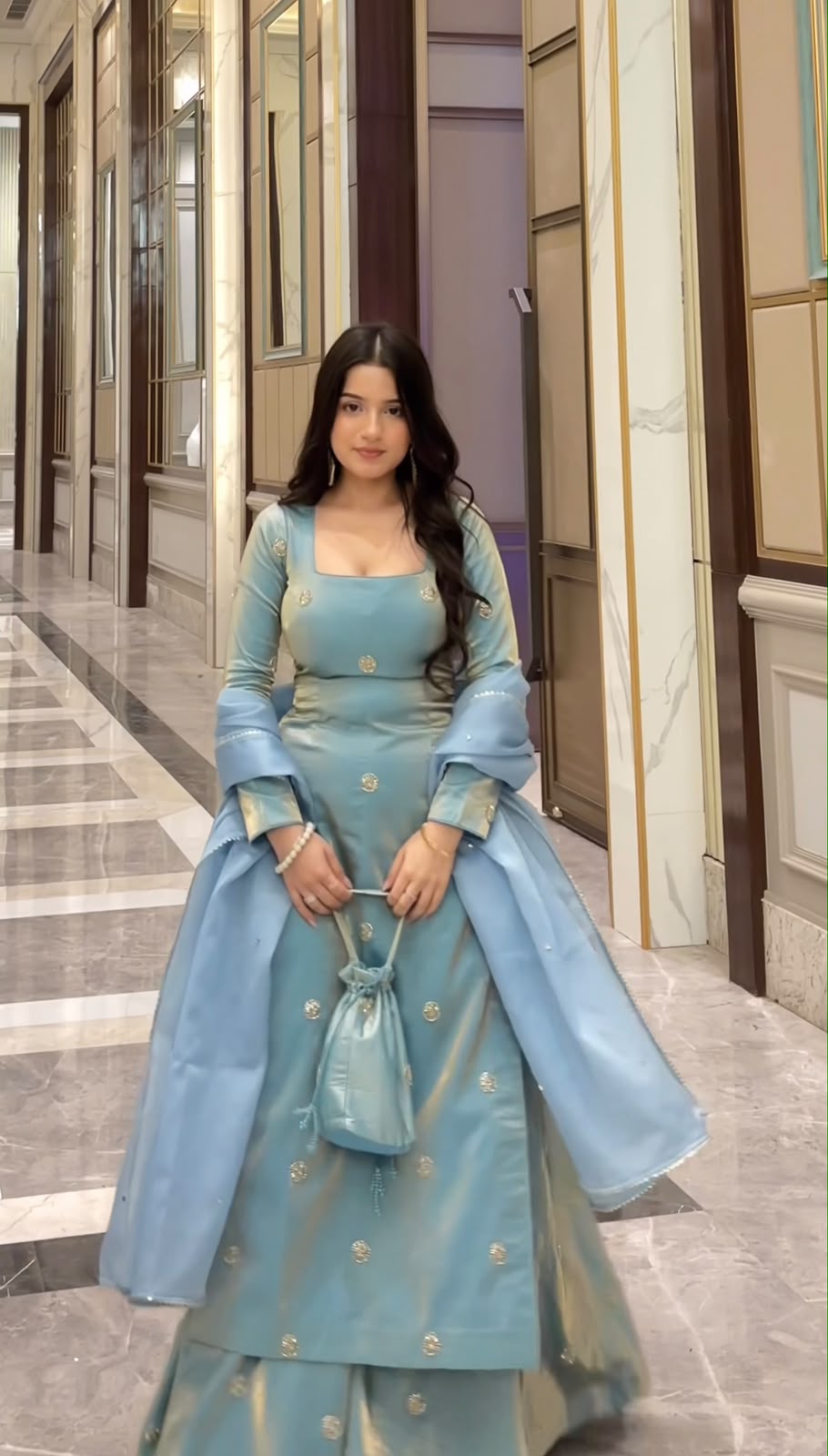 Kurti plazo with dupatta