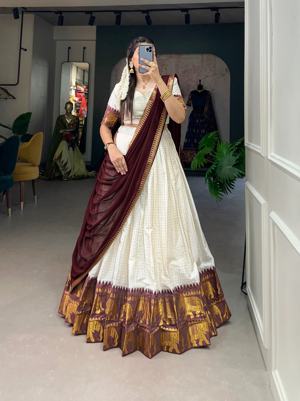 Lehenga Blouse with dupatta