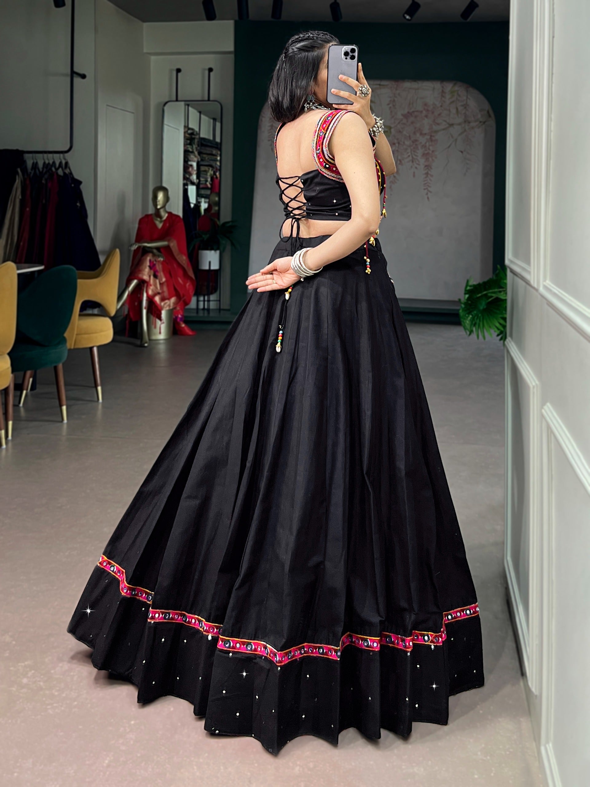Pure Cotton Lehenga And Blouse