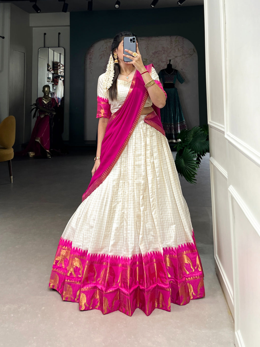 Lehenga Blouse with dupatta