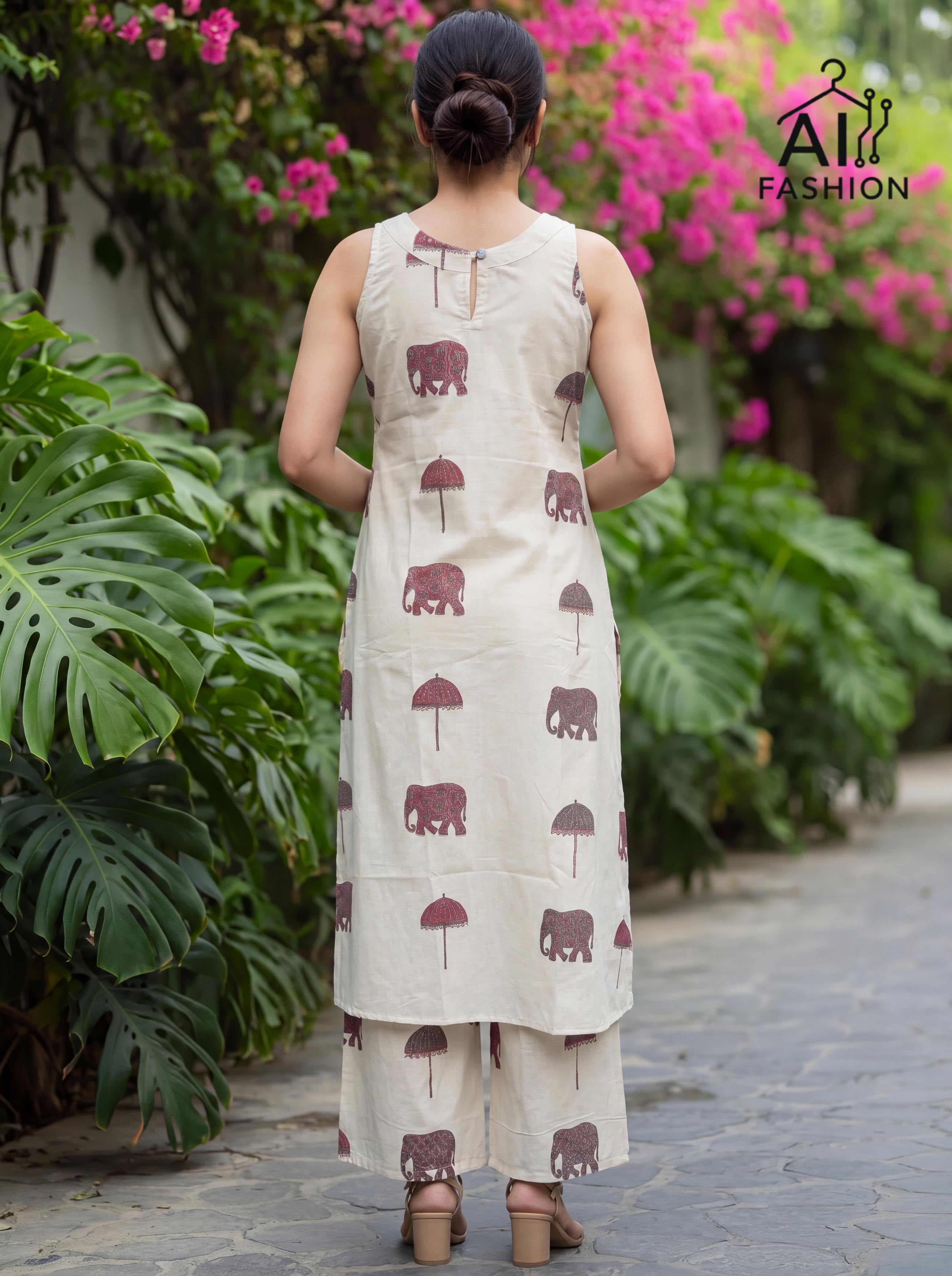 Long Kurti with pant
