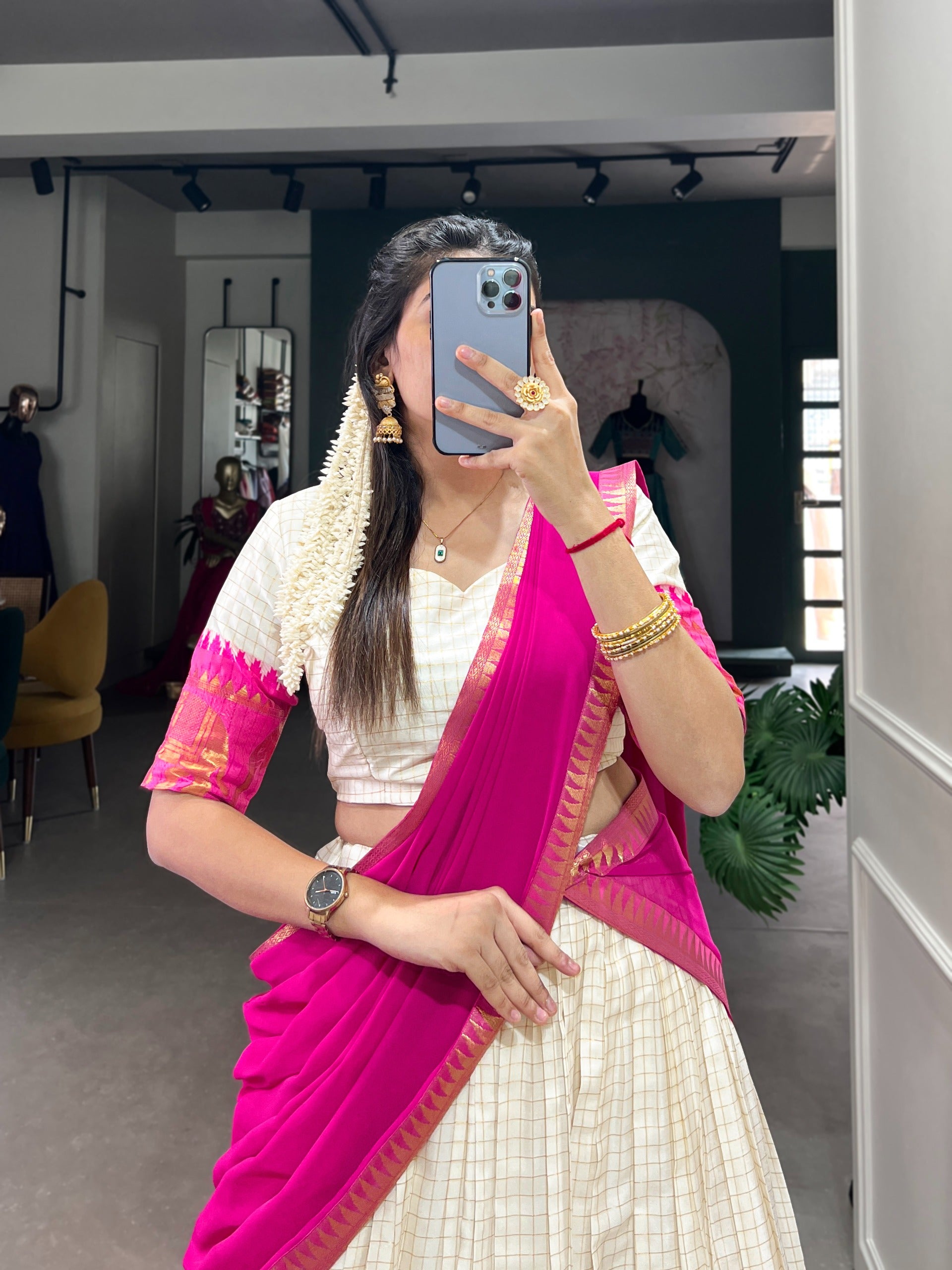 Lehenga Blouse with dupatta