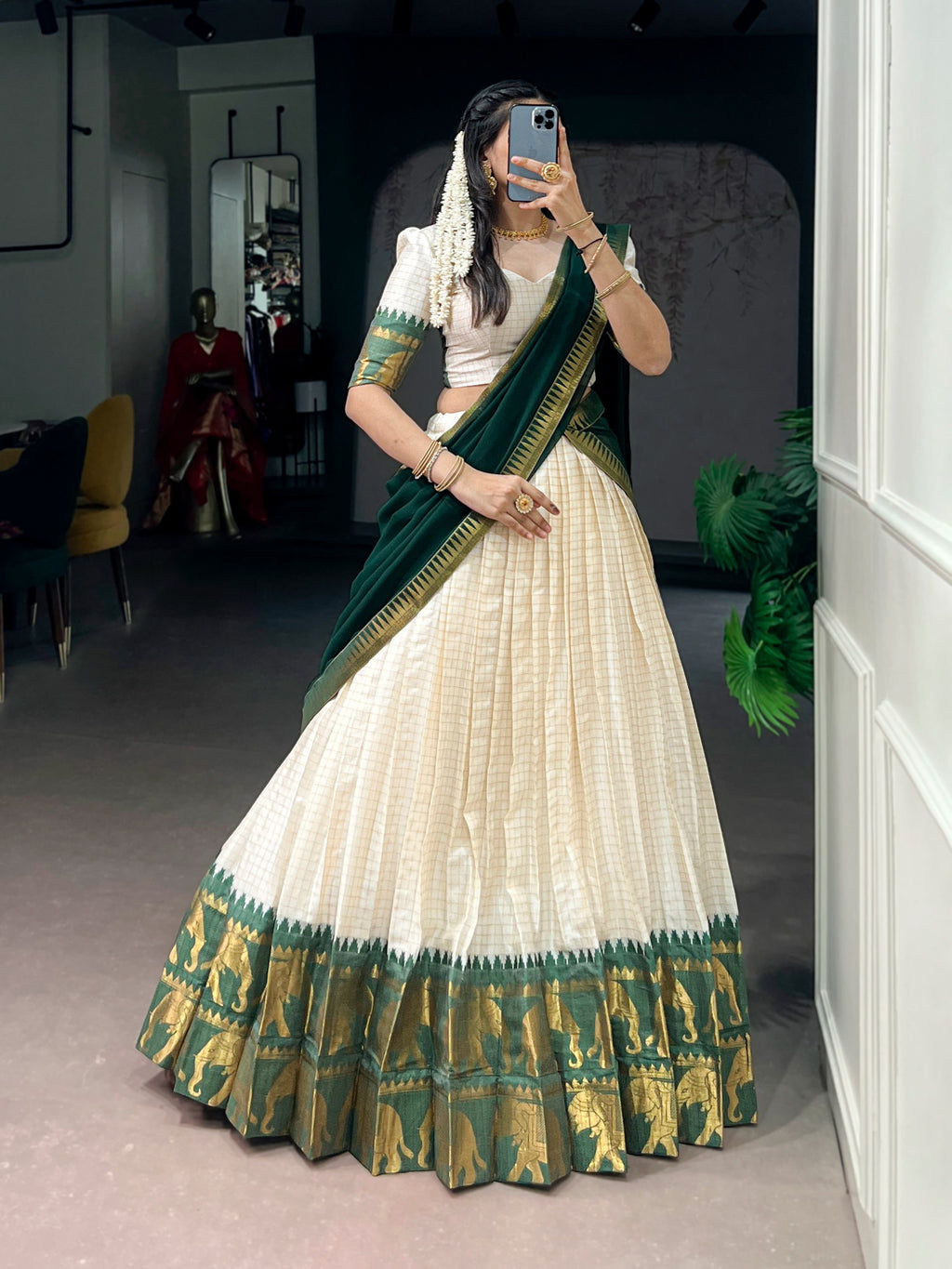 Lehenga Blouse with dupatta