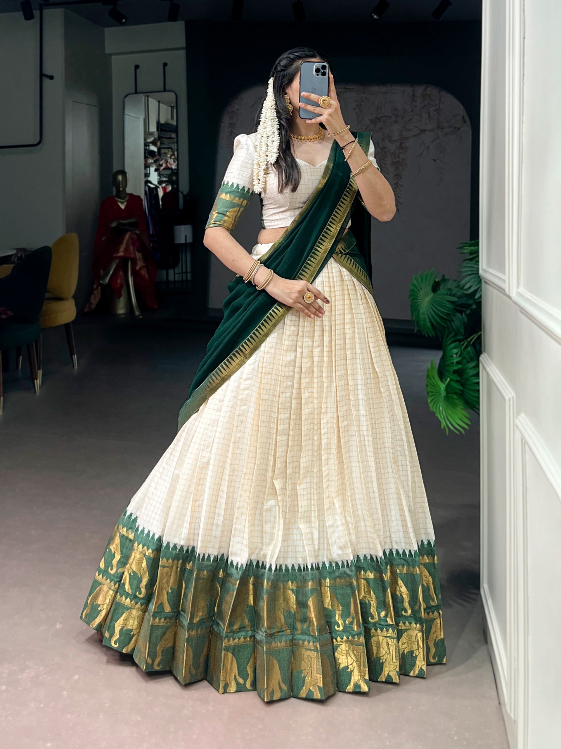 Lehenga Blouse with dupatta